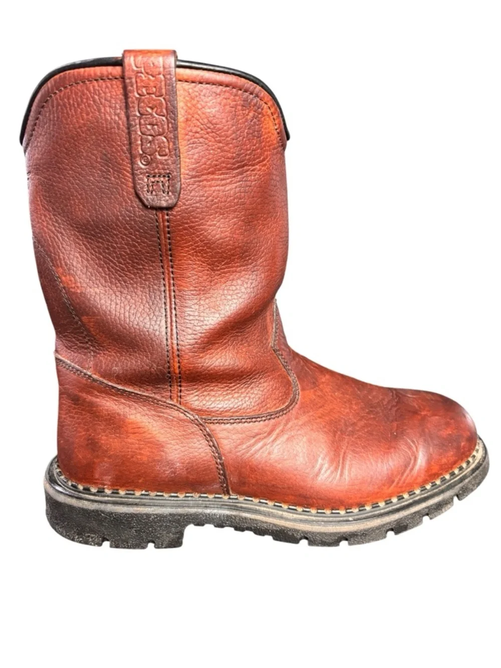 Red Wing Pecos 1149 Pull-On Brown Leather Work Boots – Sz 11 EE (E2)